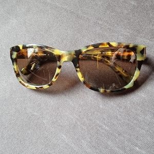 Tory Burch Spotty Tortoise Sunglasses